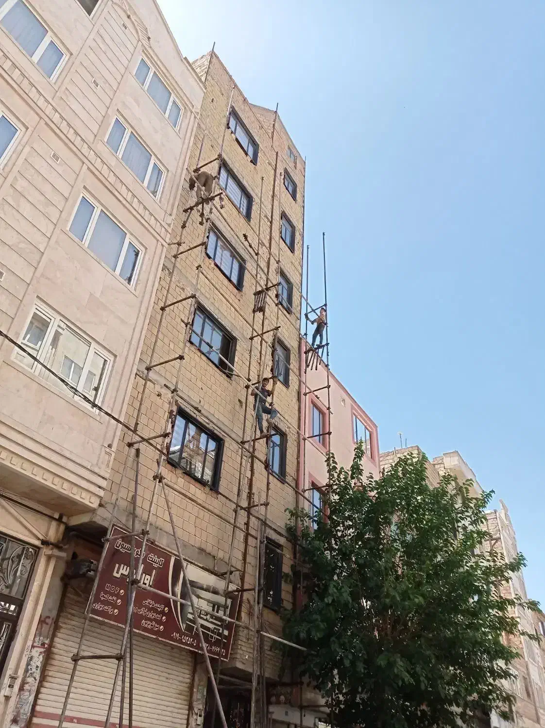 *داربست فلزی اصلی*|خدمات پیشه و مهارت|نسیم‌شهر, |دیوار