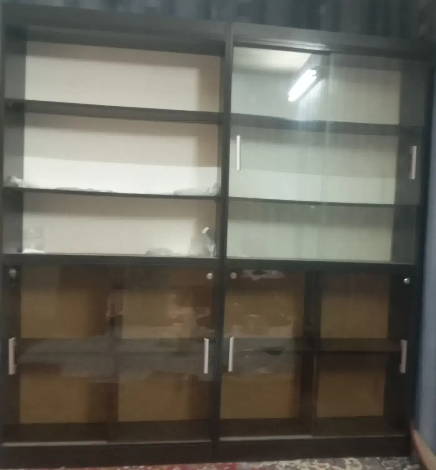 کتابخانه  دو عدد کنار هم|کتابخانه، شلف، قفسه‌های دیواری|تهران, اوقاف|دیوار