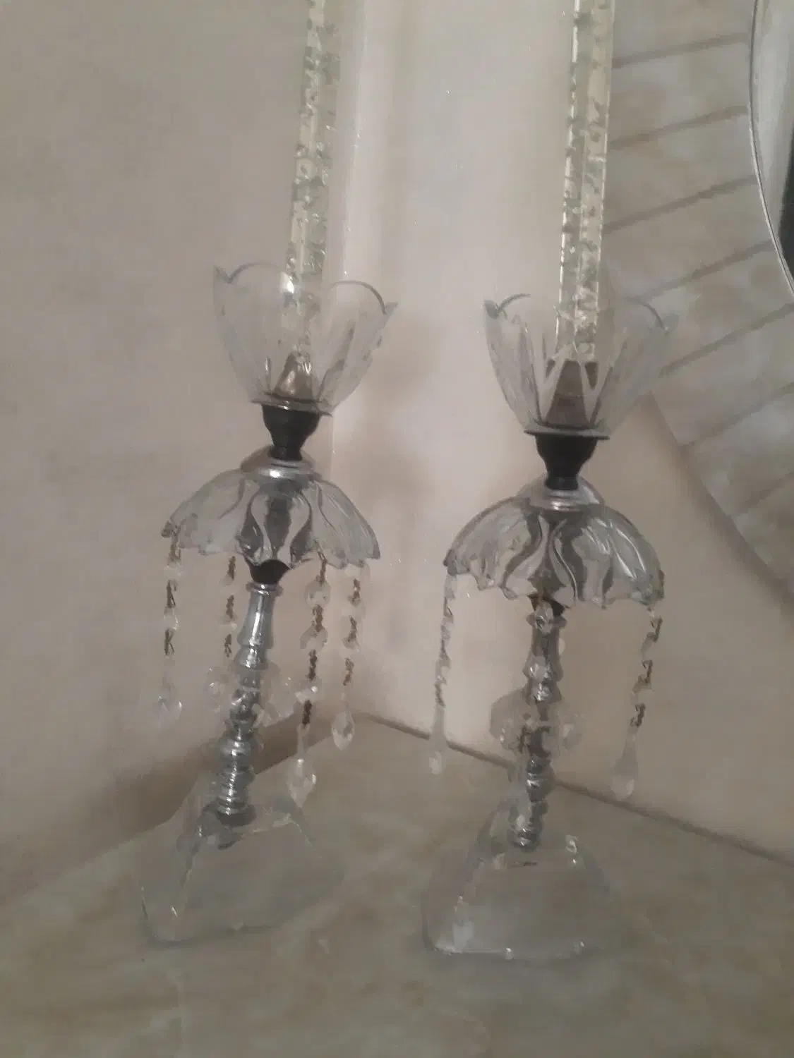 شمعدان کریستال ۲۵۰|لوستر و چراغ آویز|کرمانشاه, |دیوار