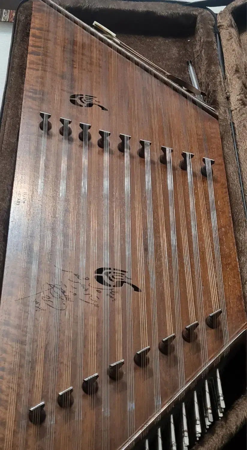 سنتور  استاد داریوش سالاری|سازهای سنتی|کرج, عظیمیه|دیوار