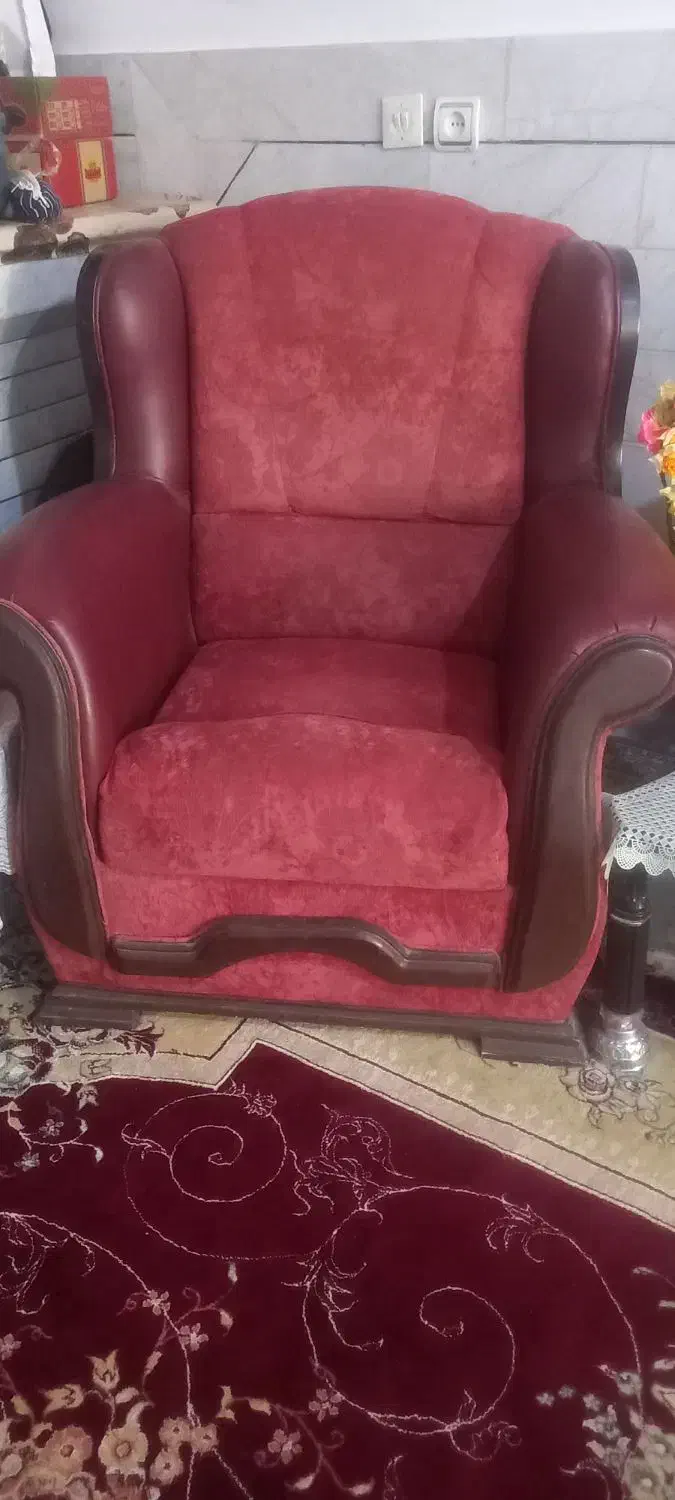 مبل دسته دوم تمیز|مبلمان خانگی و میز عسلی|جیرفت, |دیوار