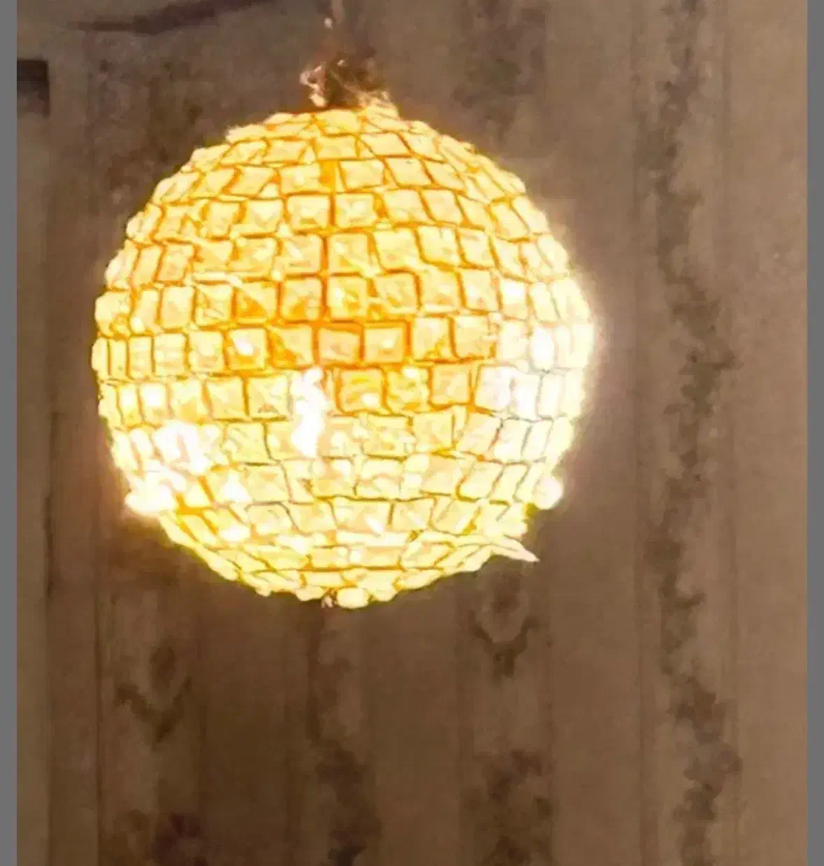 لوستر طلایی رنگ ثابت|لوستر و چراغ آویز|بوشهر, |دیوار