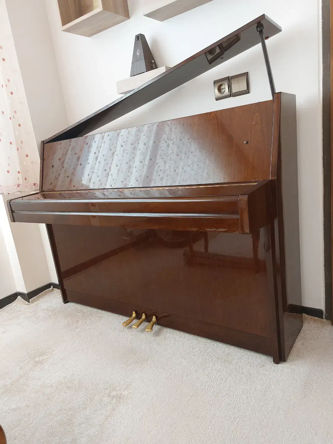 پیانو آکوستیک YAMAHA M108 اصل ژاپن|پیانو، کیبورد، آکاردئون|شاهین‌شهر, عطار|دیوار