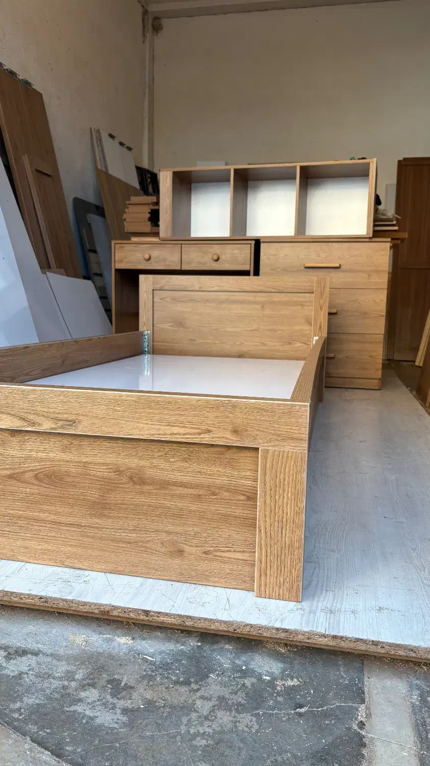 تخت یکنفره ابعاد ۹۰ در ۲۰۰|تخت و سرویس خواب|تنکابن, |دیوار