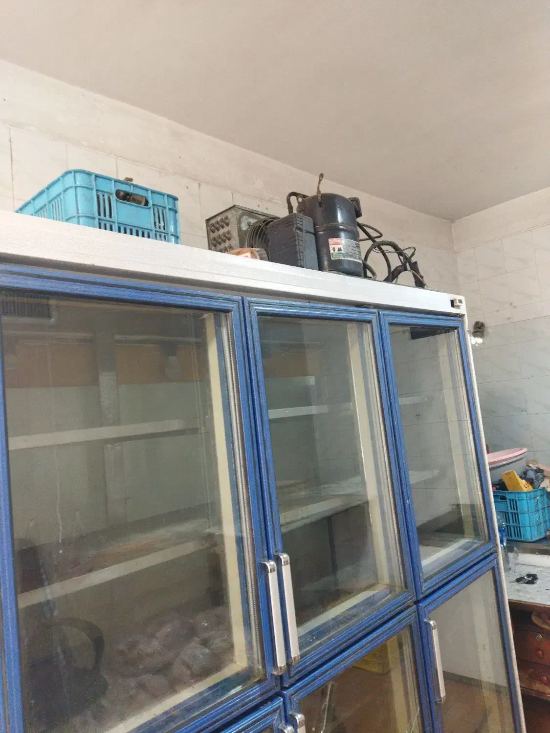 یخچال فریزر ایستاده تمام لوله کشی|فروشگاه و مغازه|شیراز, فاضل|دیوار