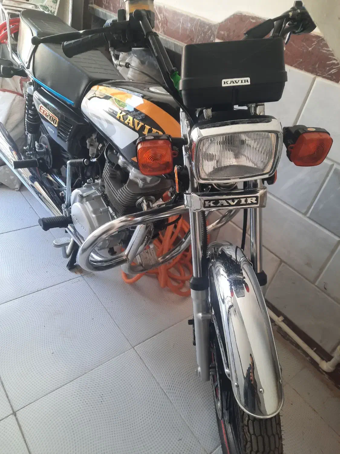 موتور کویر ۲۰۰ در حد نو کم کارکرد|موتورسیکلت|کنگاور, |دیوار