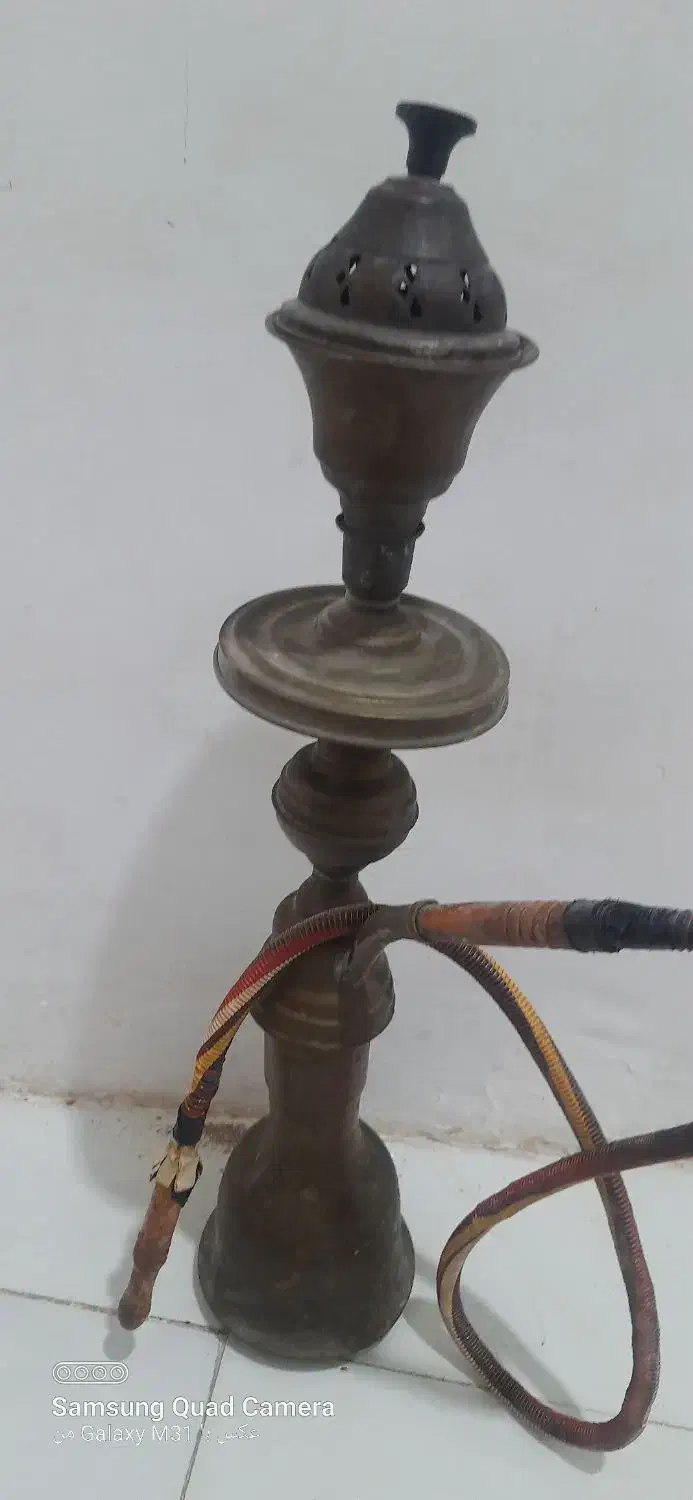 قلیون برنجی|صنایع دستی و سایر لوازم تزئینی|سبزوار, فرهنگیان|دیوار