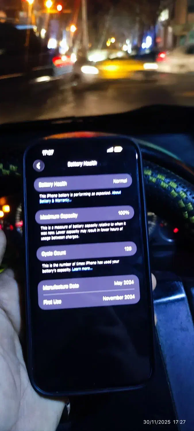 گوشی آیفون ۱۵ پرومکس ۲۵۶ گیگ|موبایل|گرگان, |دیوار