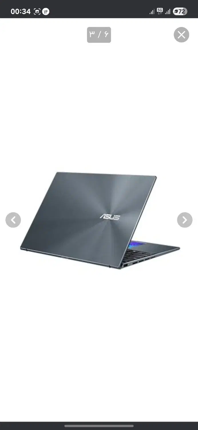 لپتاپ zenbook 14x oled|رایانه همراه|مشهد, شیرودی|دیوار