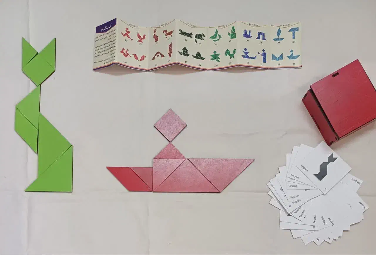 بازی هوشی تانگرام|اسباب‌‌بازی|قم, باغ اشرافی|دیوار