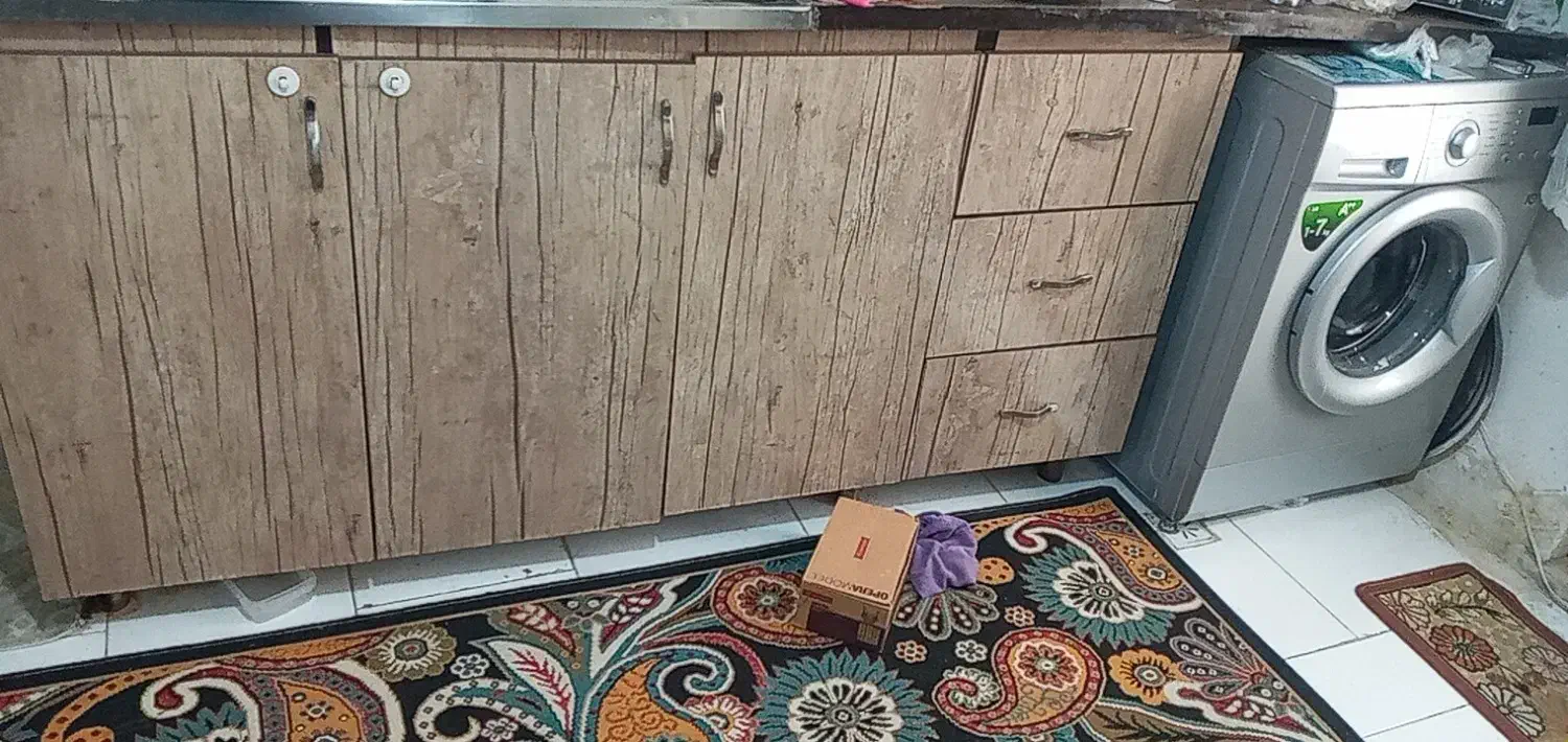 کابینت|آب‌چکان و نظم‌دهنده ظروف|مشهد, دانشجو|دیوار