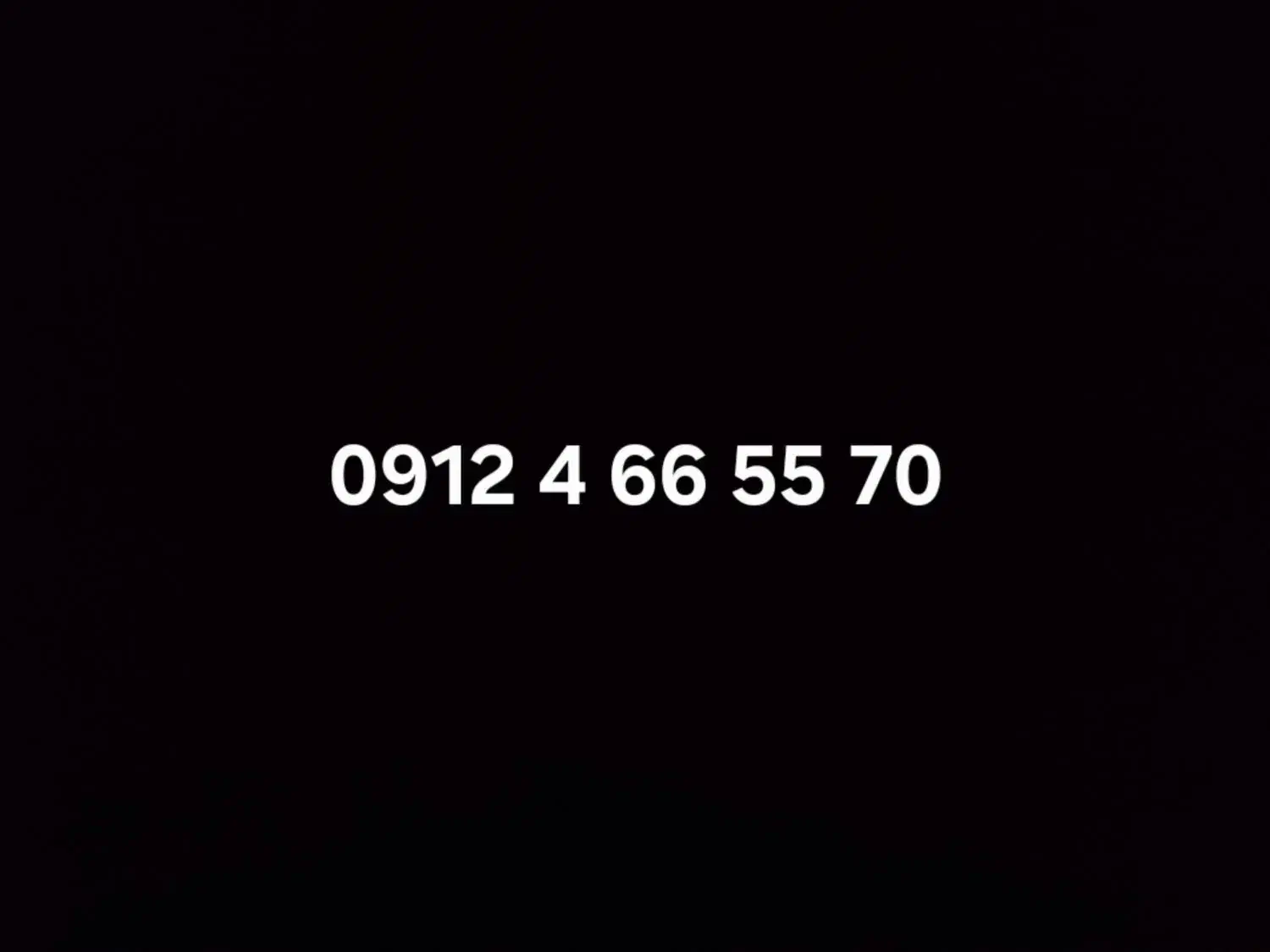 70 55 66 4 0912|سیم‌کارت|کرج, شهرک فهمیده|دیوار