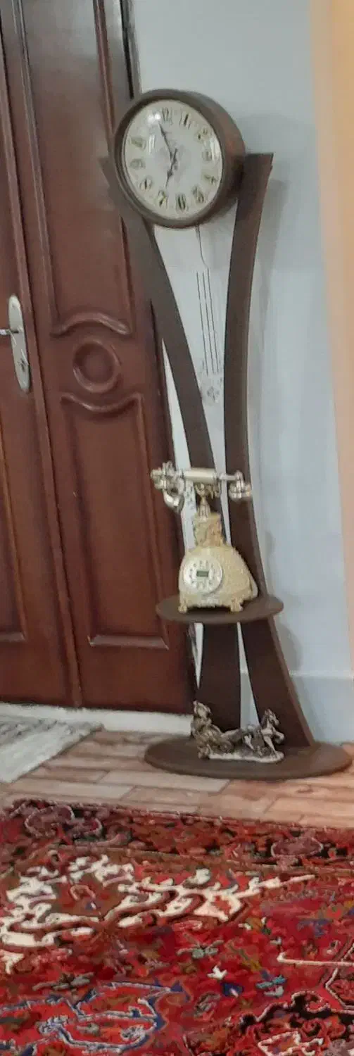 ساعت ایستاده چوبی|ساعت دیواری و تزئینی|مهاباد (آذربایجان غربی), |دیوار