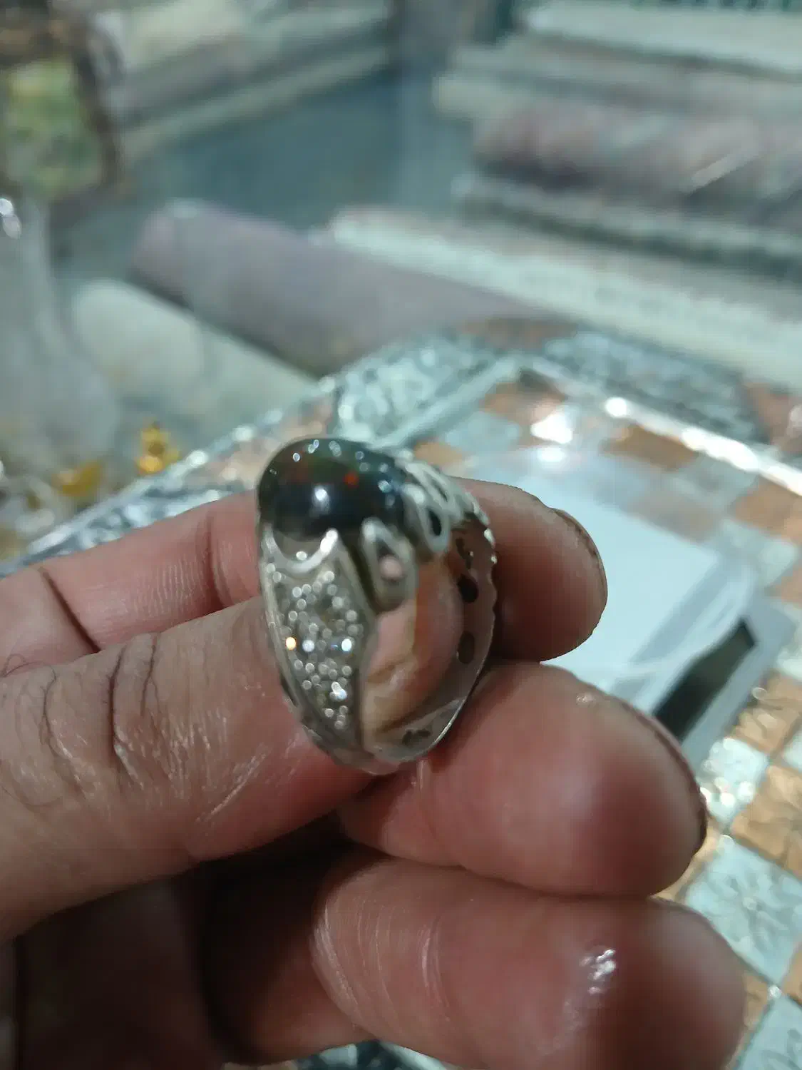 انگشتر اوپال استرالیا|جواهرات|تهران, ستارخان|دیوار