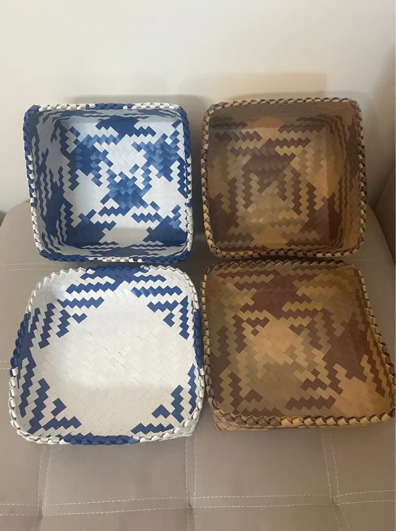 سبد و جای لباس چرک حصیری دستباف زیبا|صنایع دستی و سایر لوازم تزئینی|تهران, جهاد|دیوار