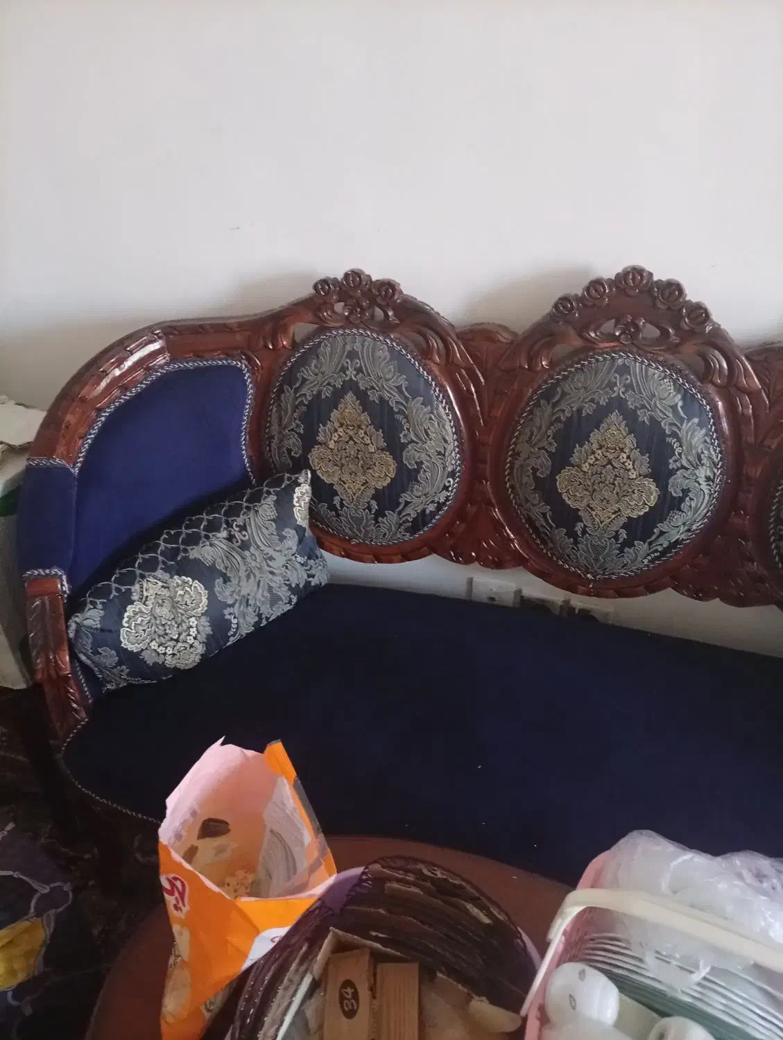 مبل سلطنتی سالم|مبلمان خانگی و میز عسلی|کمیجان, |دیوار