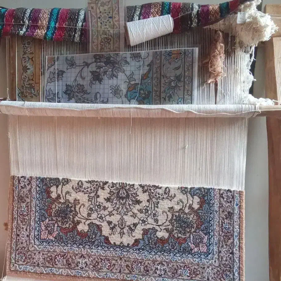 باسلام قالی ۷صدتایی چله نخ برای فروش|فرش|اصفهان, کردآباد|دیوار