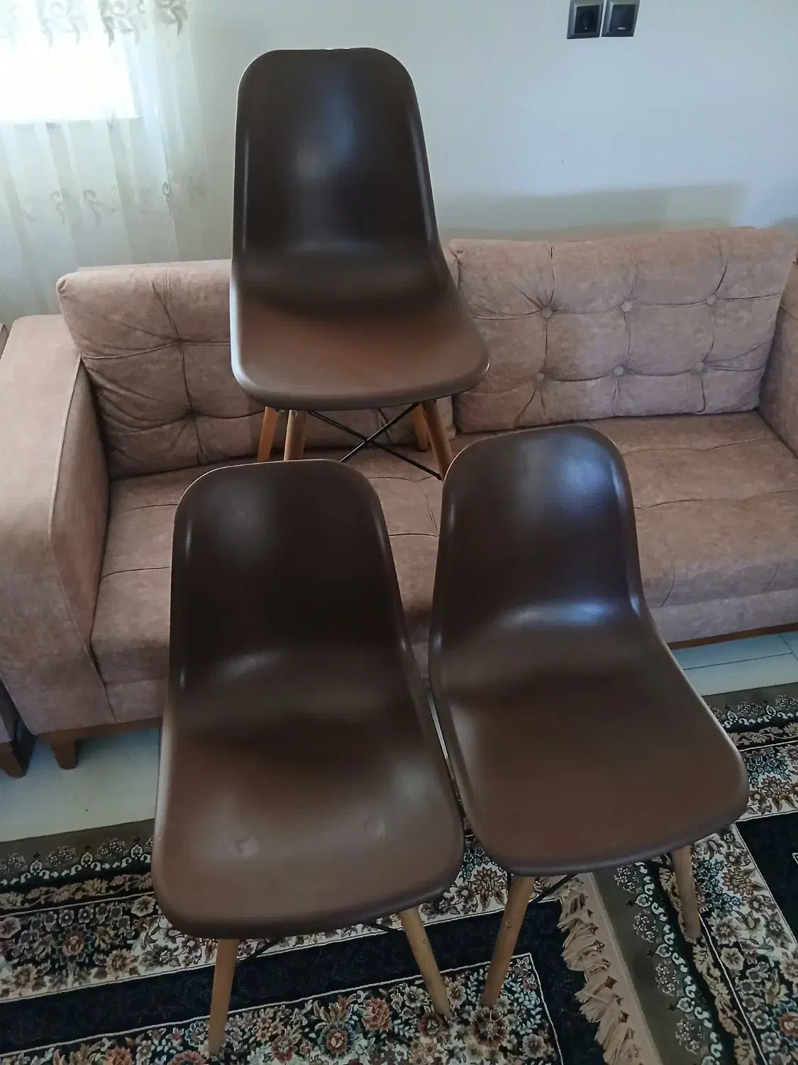 میز و صندلی کافه ایی|صندلی و نیمکت|آمل, |دیوار