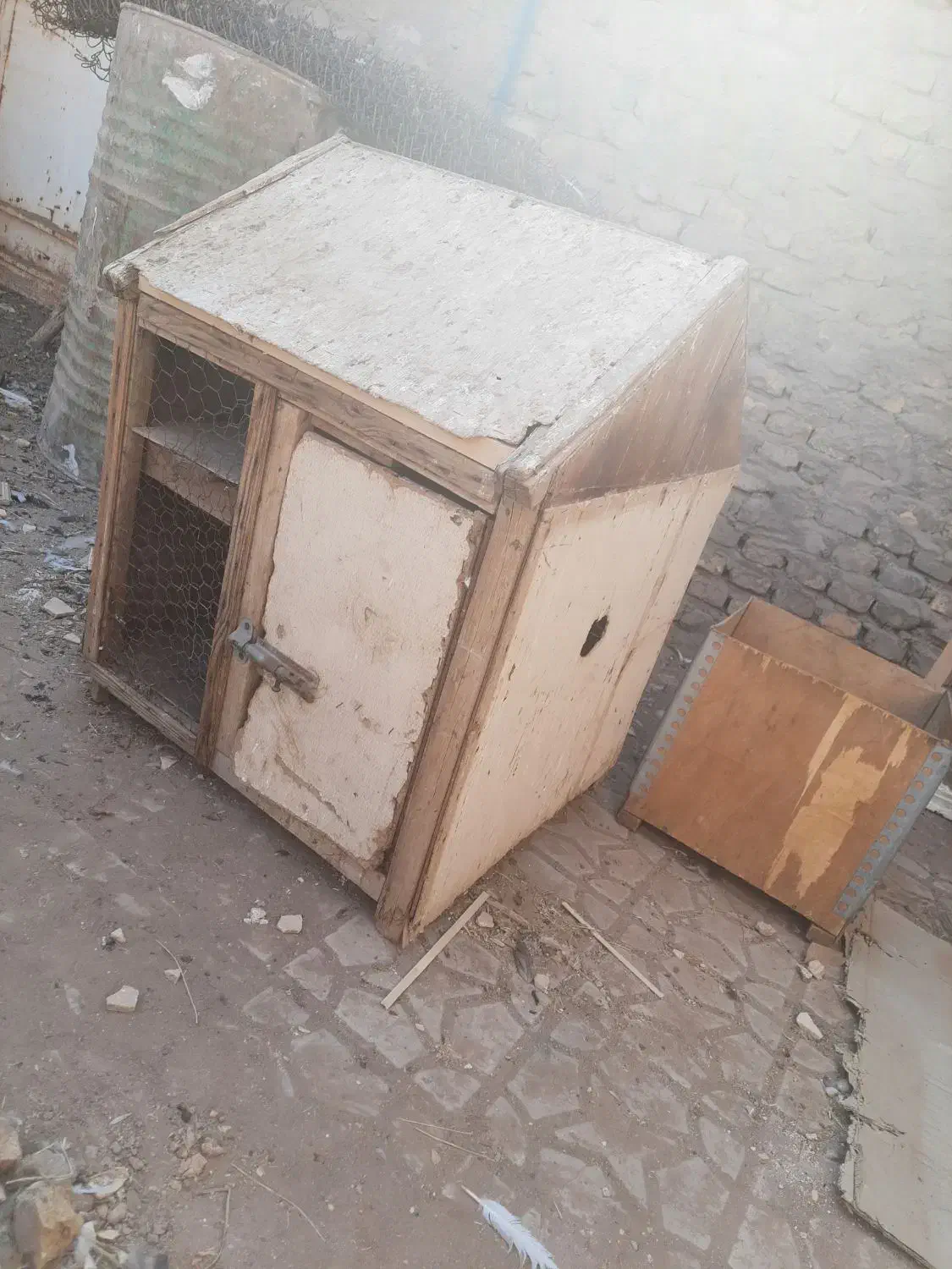 یک عددکلبه دو تبقه چوبی|لوازم جانبی حیوانات|رفسنجان, |دیوار