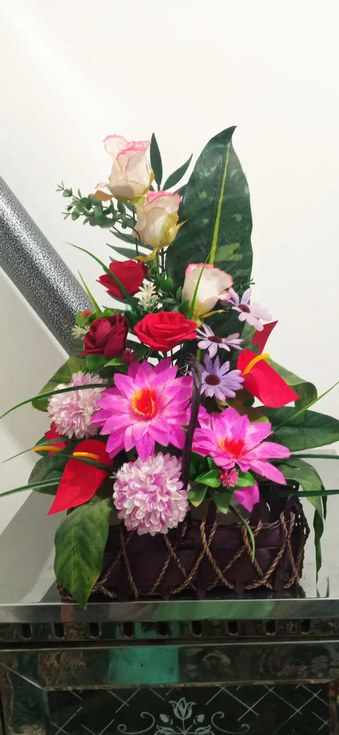 سبد گل|گل مصنوعی|زابل, |دیوار