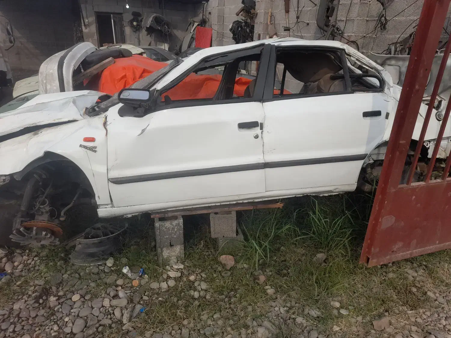 سمند ef7 دوگانه کارخانه تصادفی|خودرو سواری و وانت|صومعهسرا, |دیوار