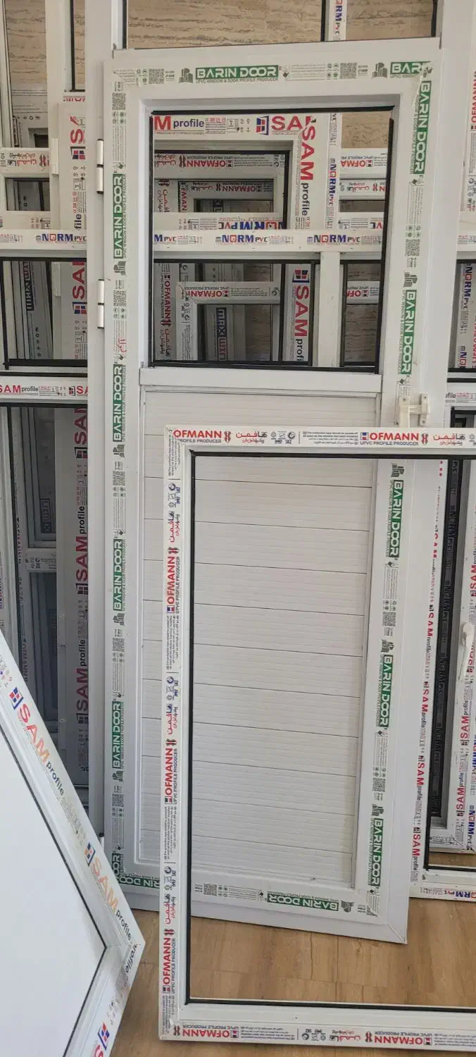 تولیدی دربهای پی وی سی یا همون درب های اماده|مصالح و تجهیزات ساختمان|خرمشهر, |دیوار