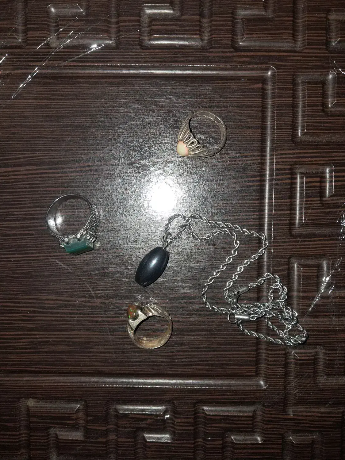 فروش سه عدد انگشتر و مدال حدید|جواهرات|تبریز, |دیوار