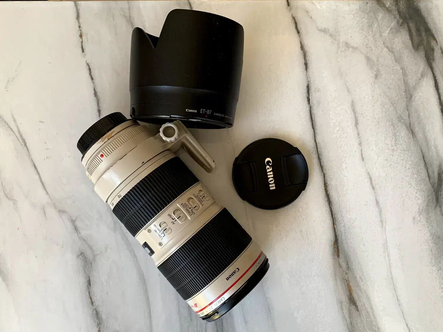 لنز کنون 70 200|دوربین عکاسی و فیلم‌برداری|تهران, زعفرانیه|دیوار