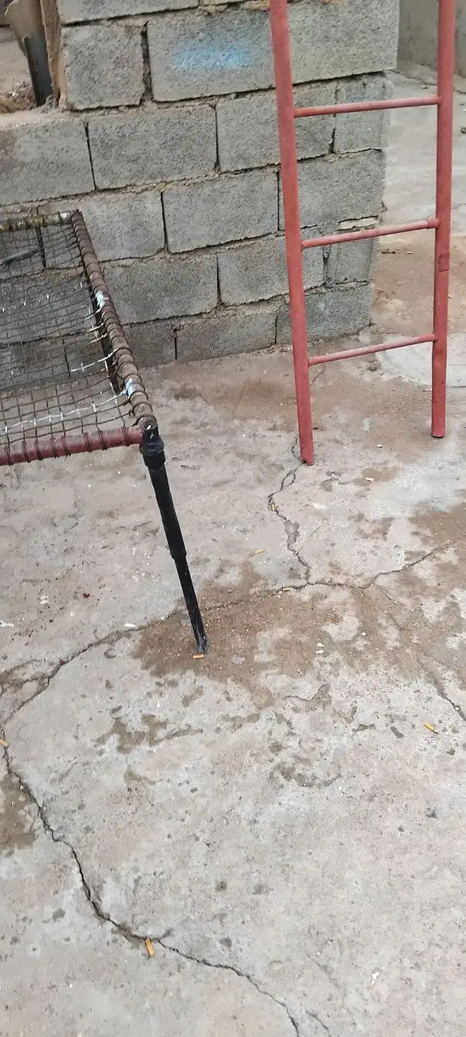 نردبان ۳ متری محکم لوله یک اینچ وربع|ابزارآلات|مسجد سلیمان, |دیوار