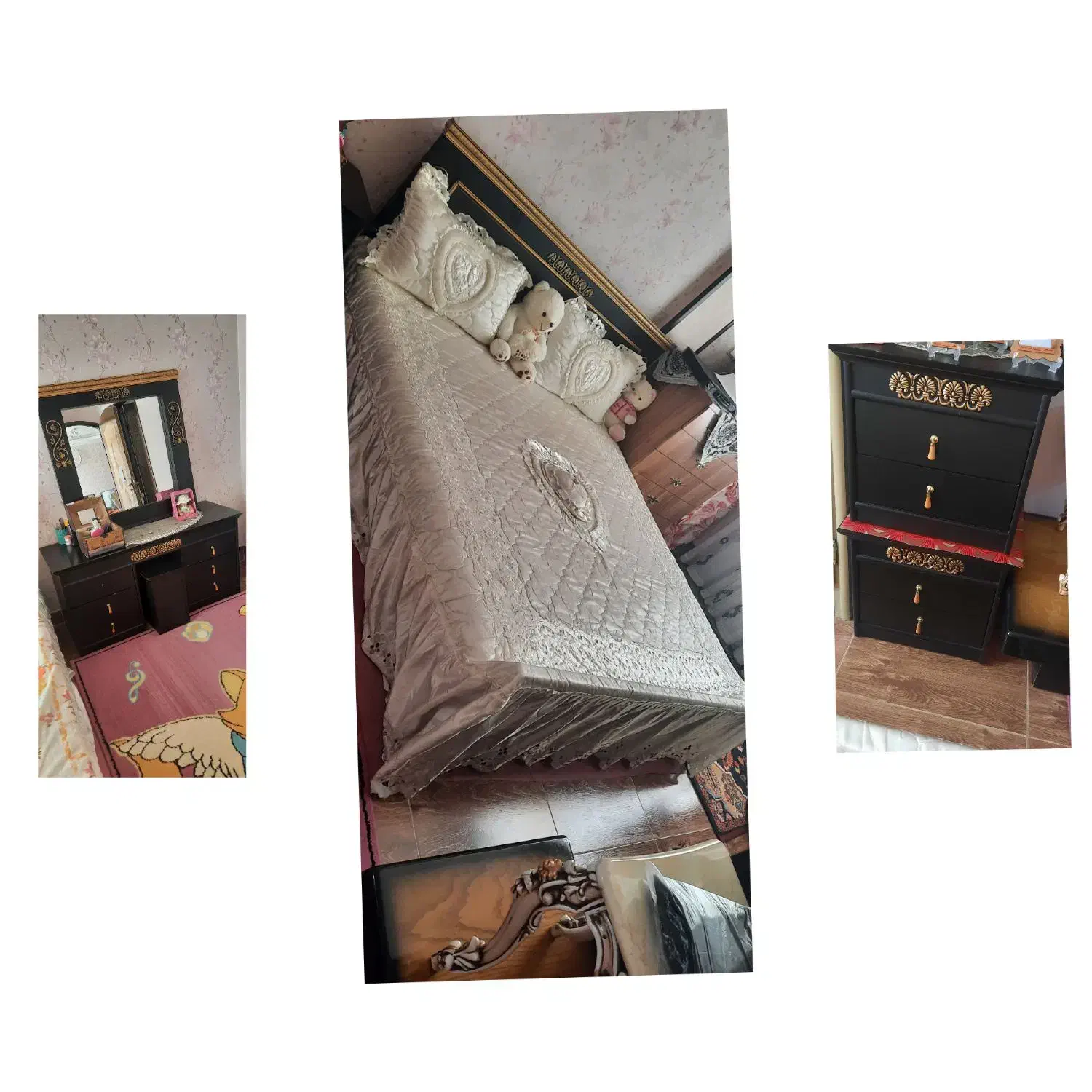 تخت خواب|تخت و سرویس خواب|خمینیشهر, |دیوار