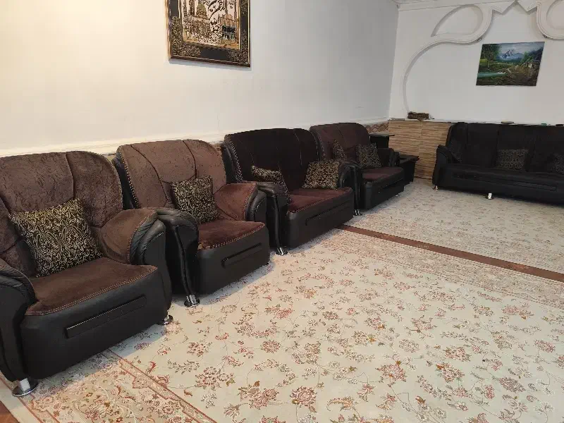 مبل راحتی9نفره|مبلمان خانگی و میز عسلی|دوگنبدان, |دیوار