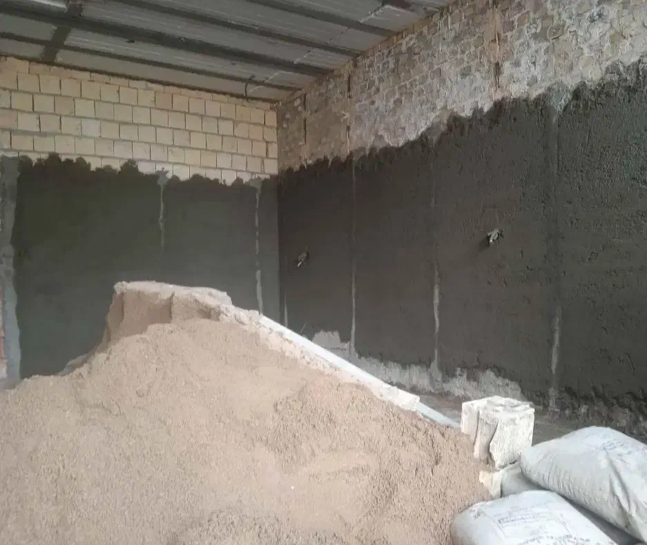 سیمان کاری و دیوار چینی|خدمات پیشه و مهارت|قم, شهر قائم|دیوار