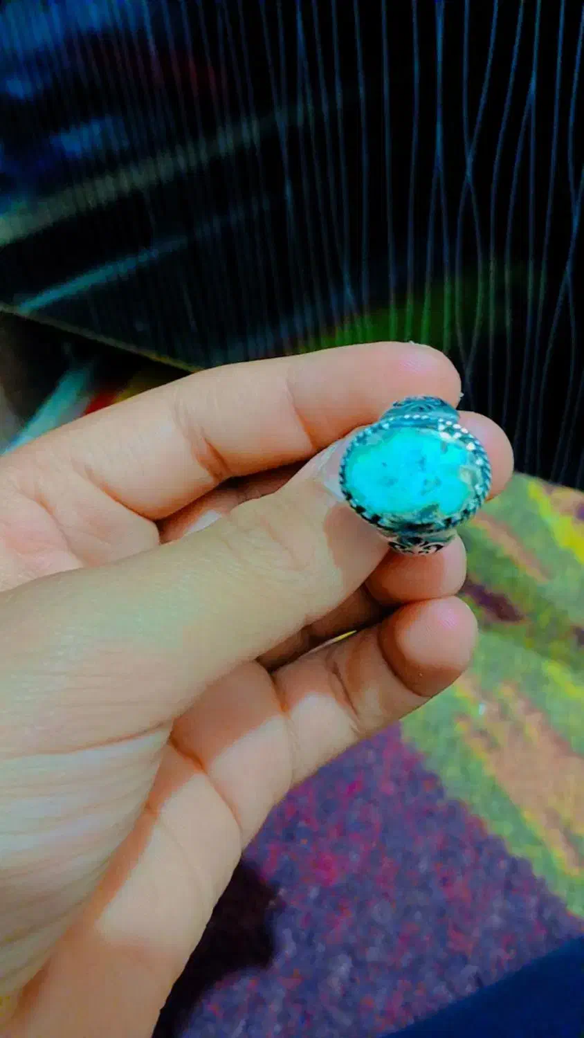 انگشتر نقره اصل|جواهرات|اهواز, حصیرآباد|دیوار