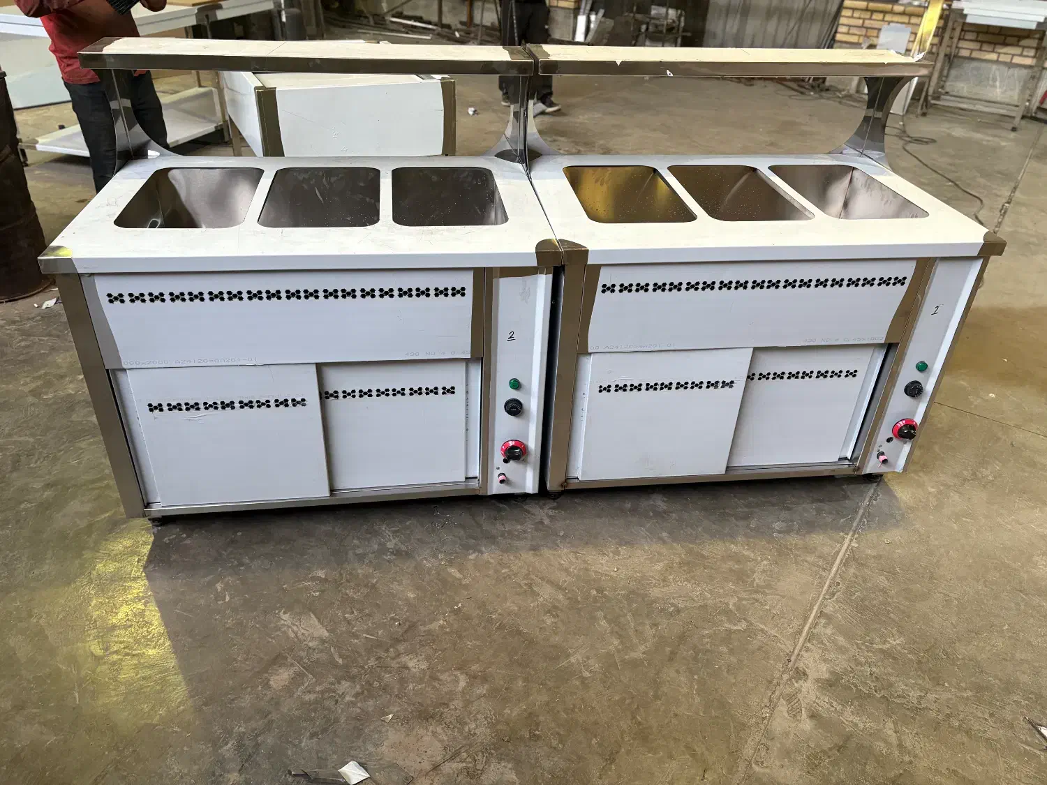 کانتر گرم/فرپیتزا/فرساندویچی/سرخکن طرح دین|کافی‌شاپ و رستوران|رباط‌کریم, شهرک صنعتی زواره‌ای|دیوار