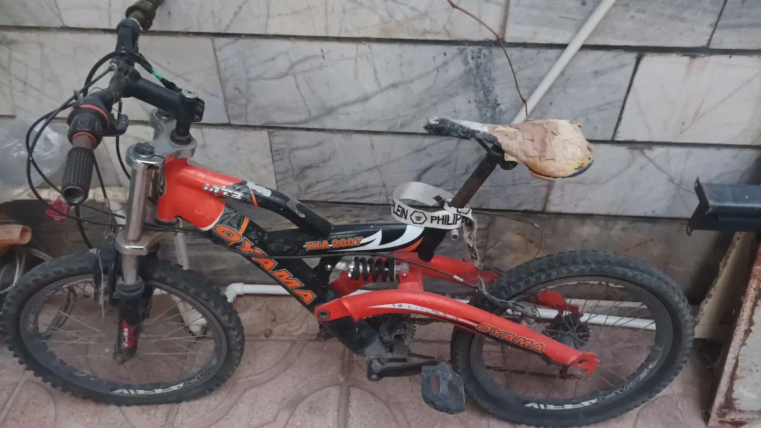 بدون زین کم باد سایز ۲۰|دوچرخه، اسکیت، اسکوتر|ماهدشت, |دیوار