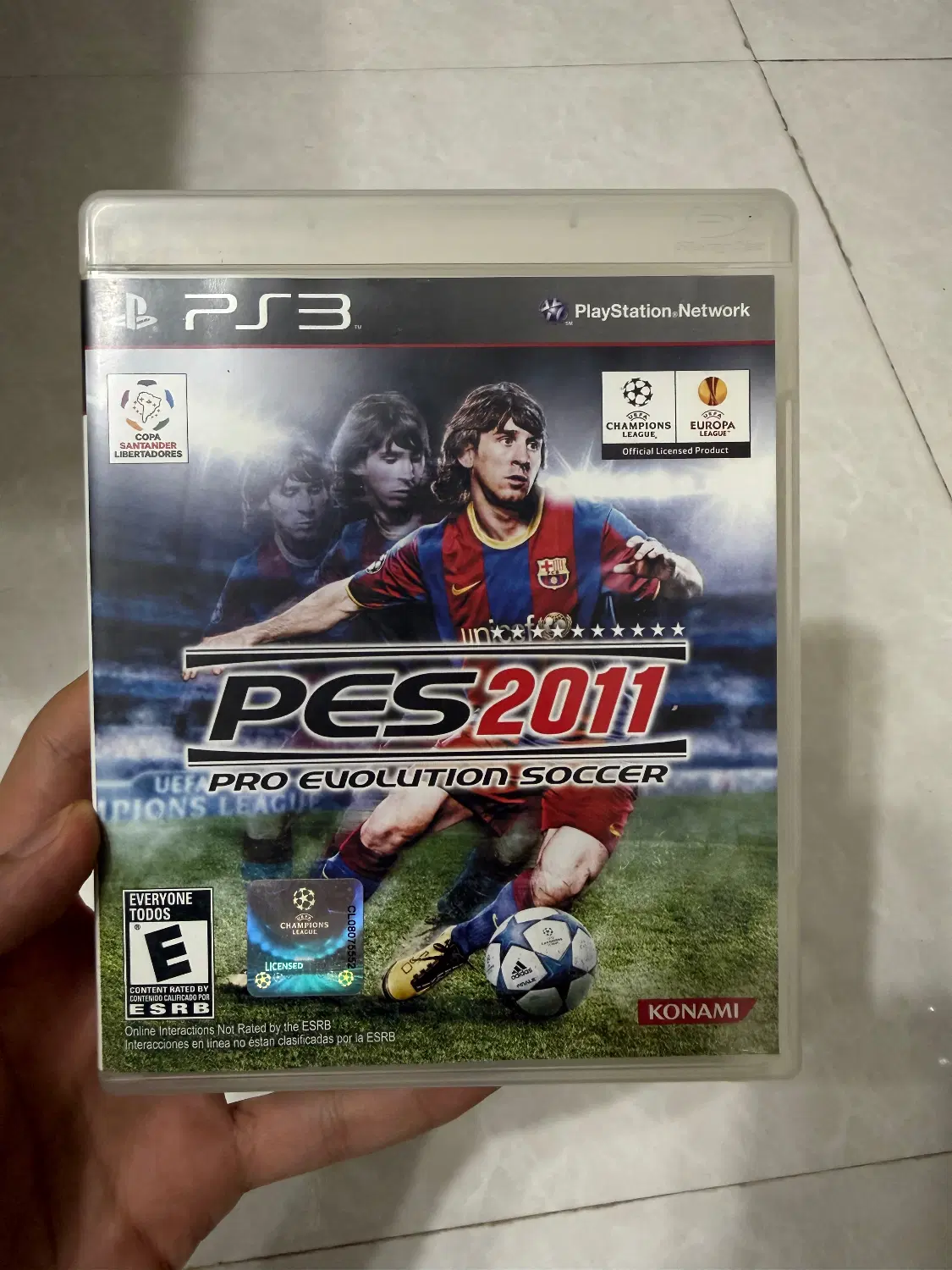دیسک PES2011 برای ps3|کنسول، بازی ویدئویی و آنلاین|شیراز, کوی زهرا|دیوار