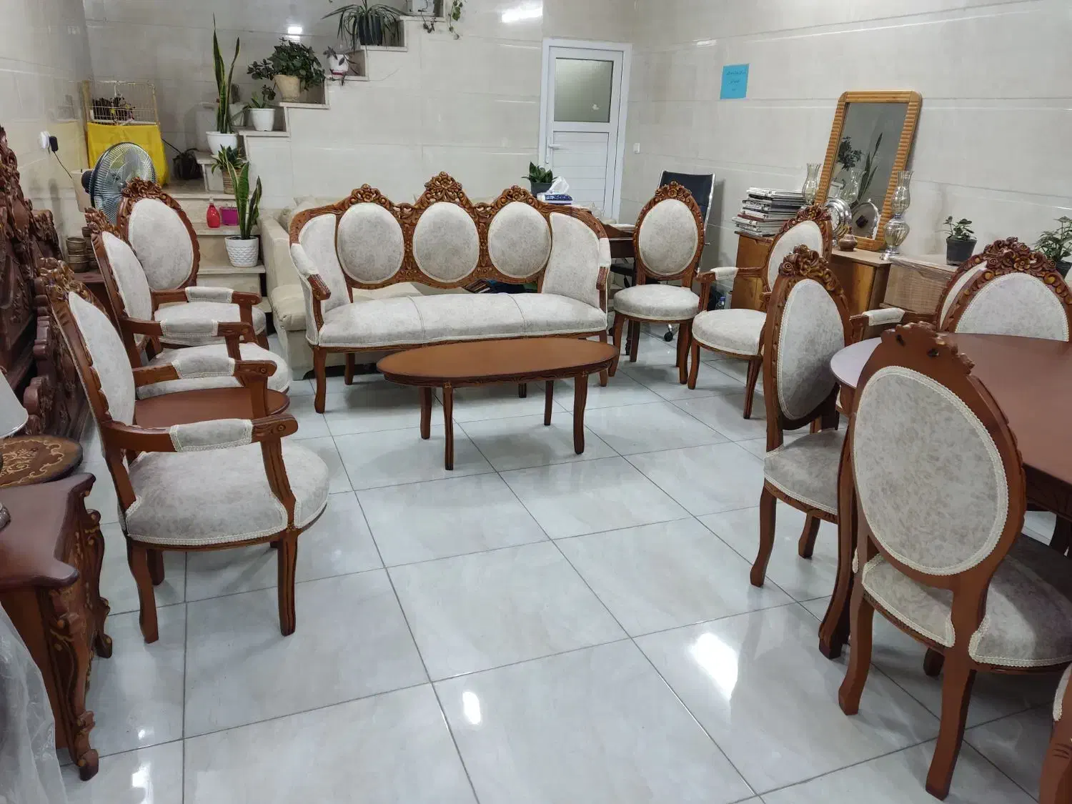 مبلمان و ناهارخوری فرانسوی|مبلمان خانگی و میز عسلی|پاکدشت, حصار امیر|دیوار