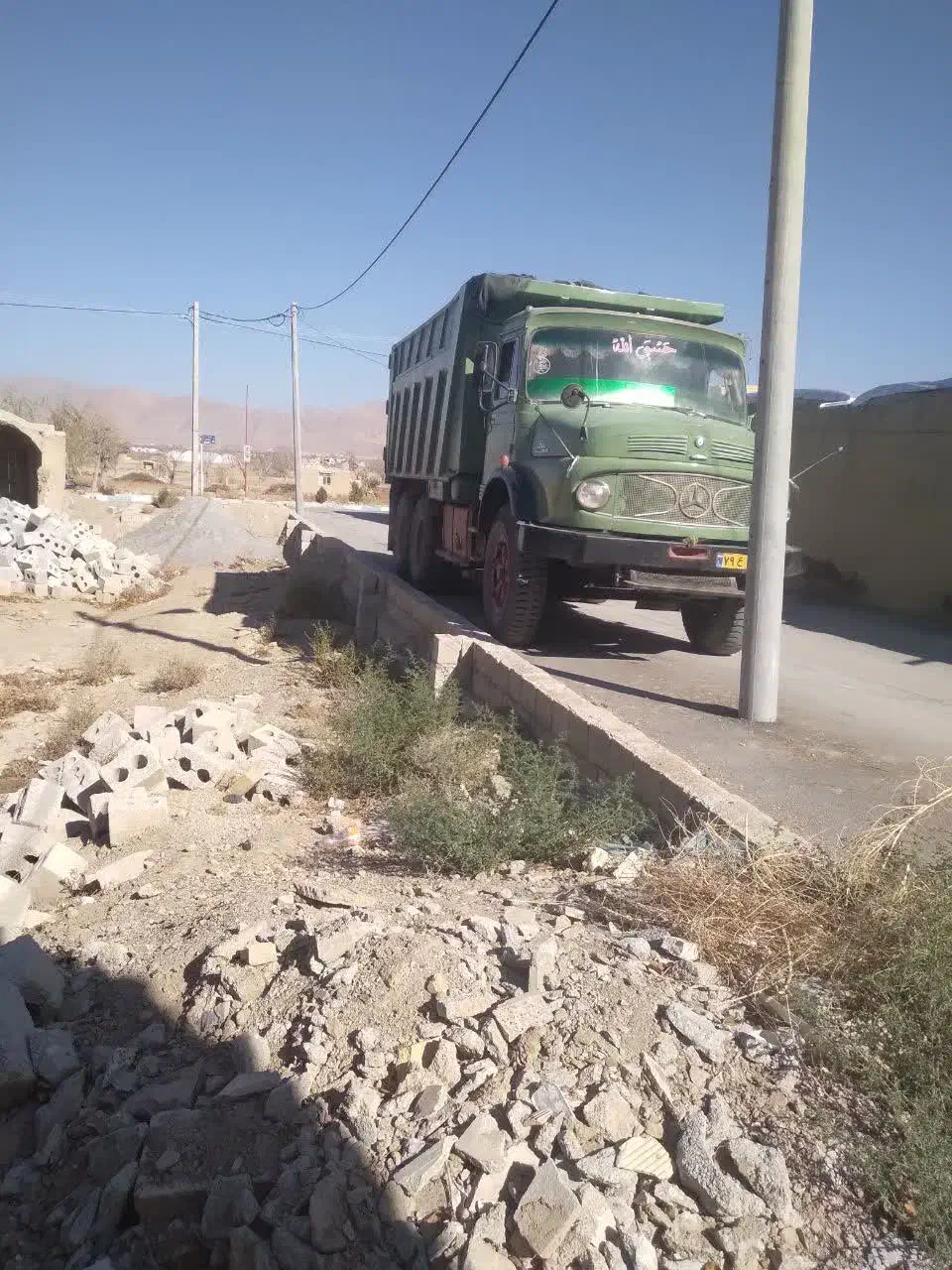 فروش کامیون دهچرخ کمپرس قپونی|خودرو سنگین|عسگران, |دیوار