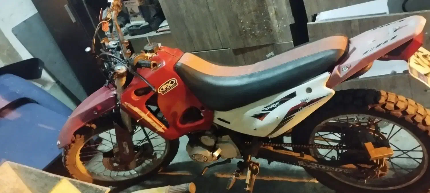 موتور تریل 200|موتورسیکلت|ملارد, |دیوار