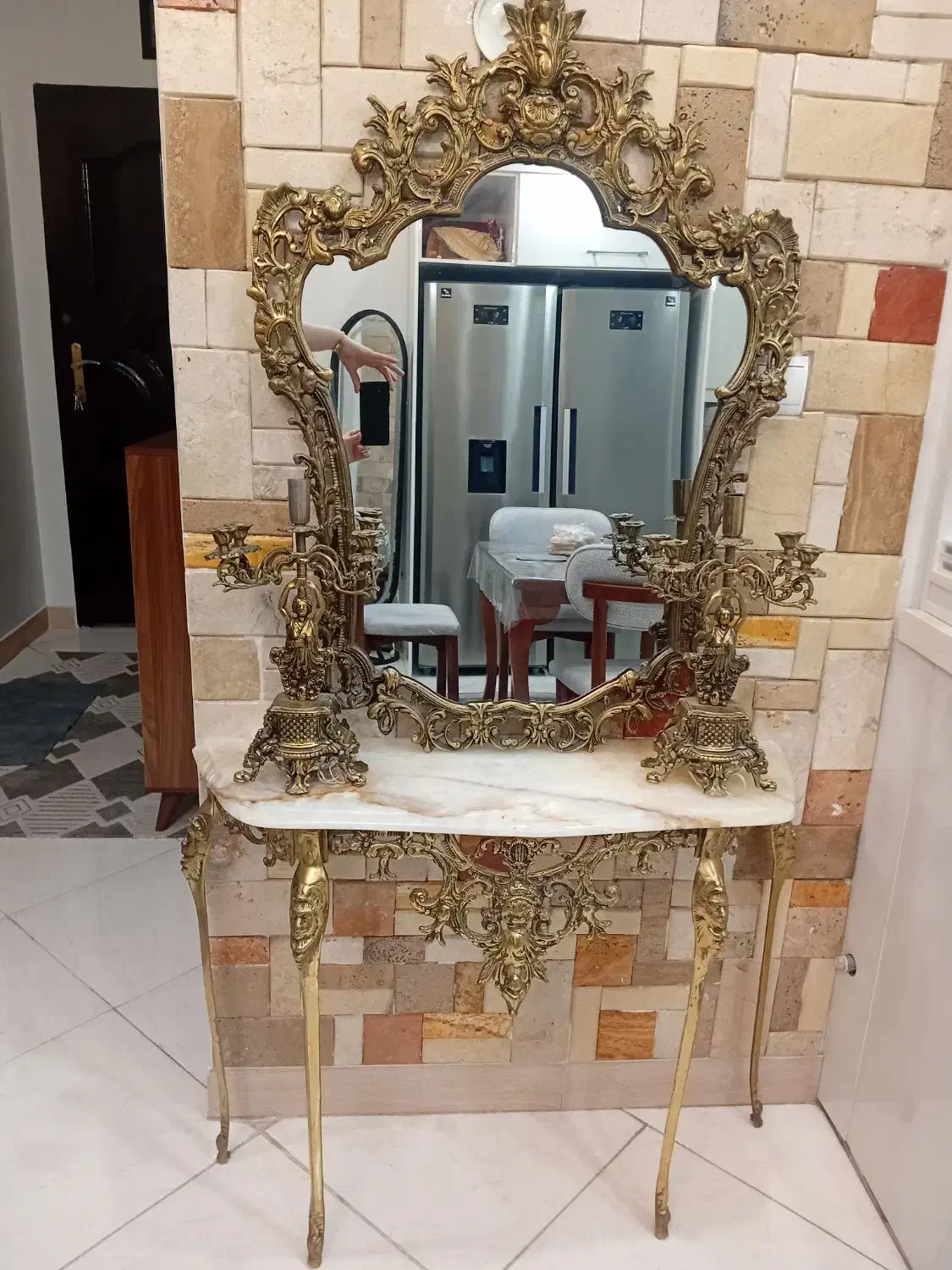 ایینه شمعدان وکنسول|آینه|تهران, هفده شهریور|دیوار