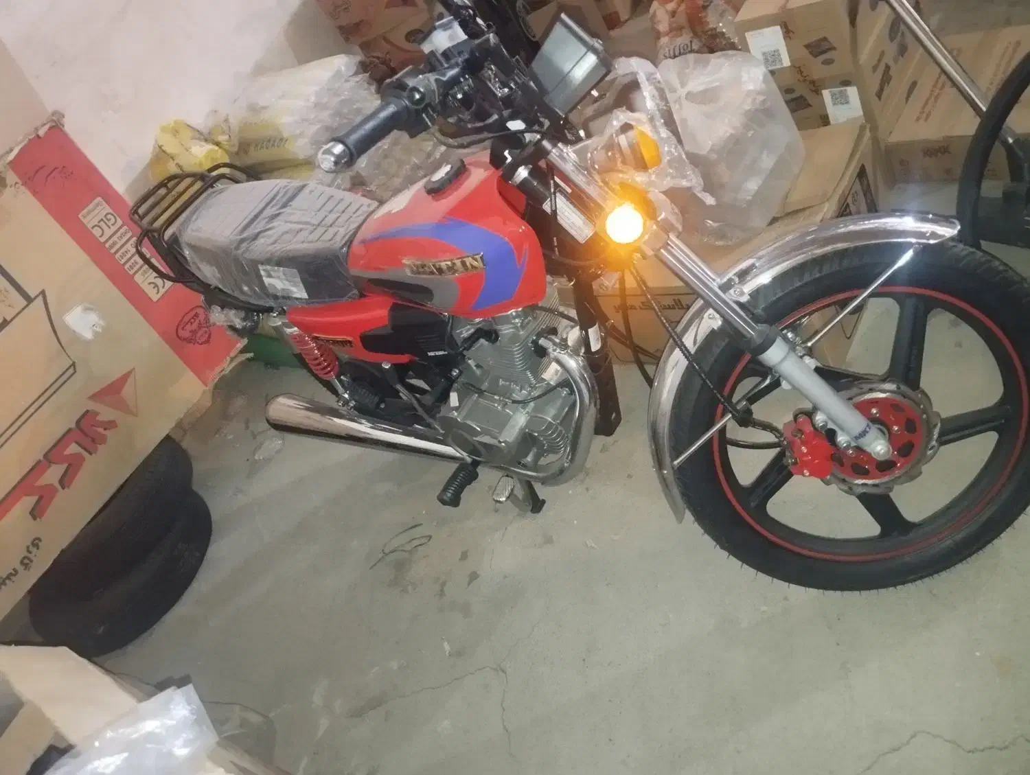 موتور 200 متین خشک خشک|موتورسیکلت|بروجرد, |دیوار