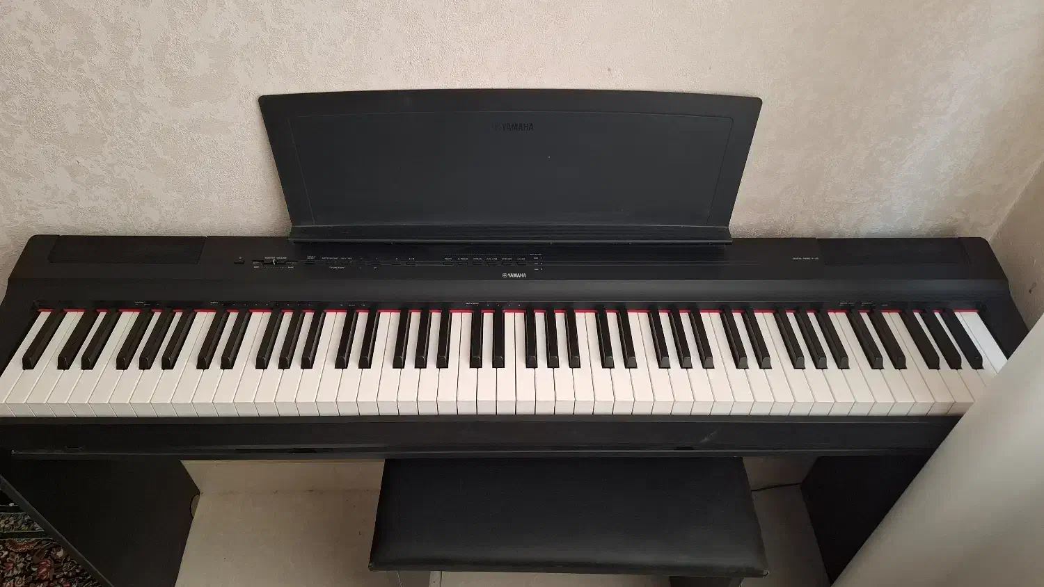 پیانو یاماها p125|پیانو، کیبورد، آکاردئون|مشهد, فردوسی|دیوار