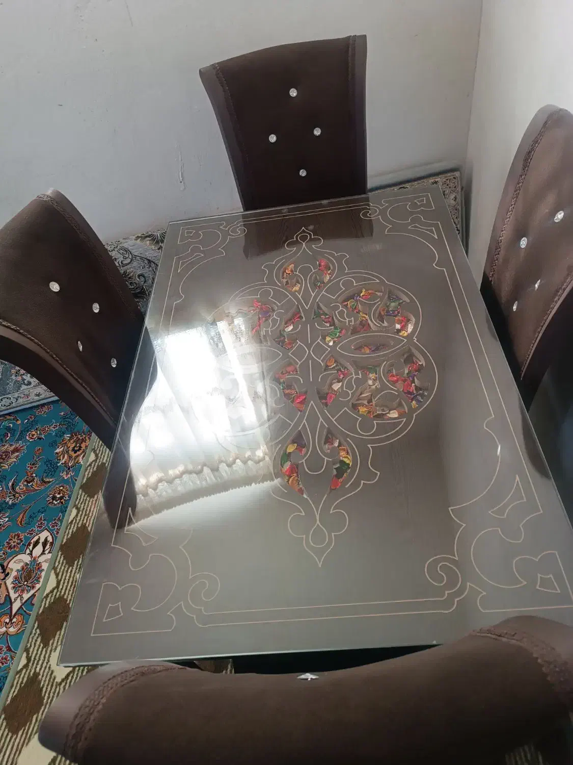 میز ناهار خوری|میز و صندلی غذاخوری|شیراز, کیان آباد|دیوار