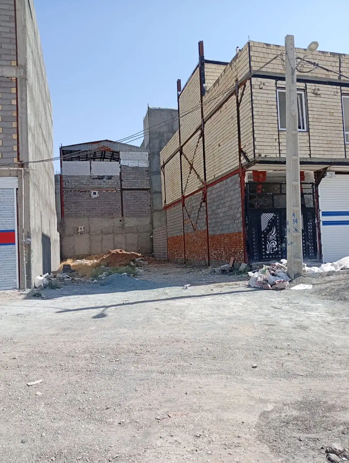 یک قطعه زمین خیابان 22متری جاده سنندج  کوچه کارگر|فروش زمین و ملک کلنگی|دهگلان, |دیوار