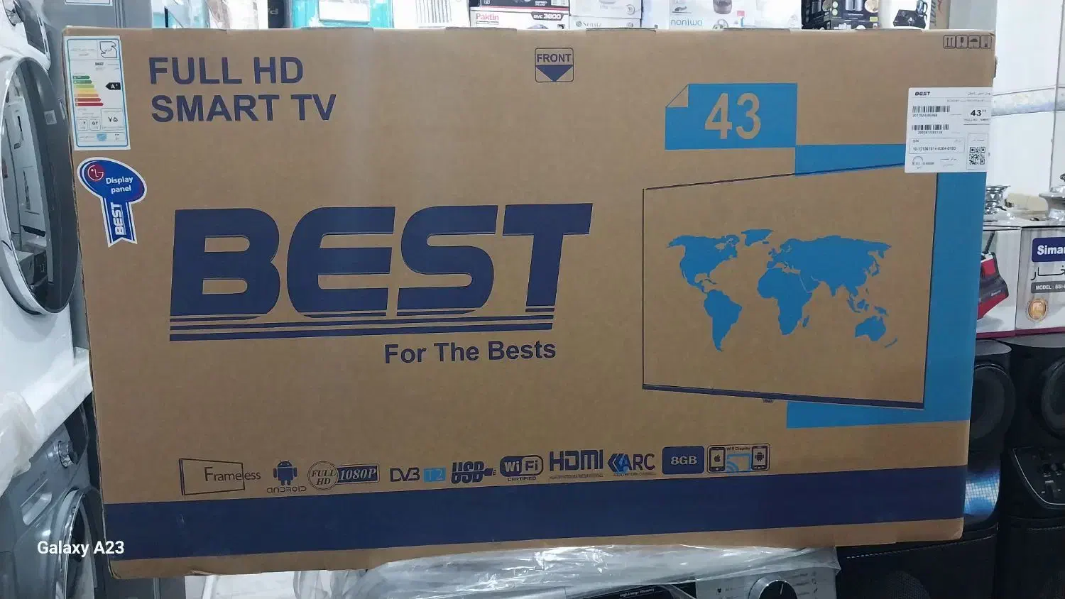 تلویزیون۴۳اینج اسمارت (فروشگاه دیاردوست)|تلویزیون و پروژکتور|اردبیل, |دیوار