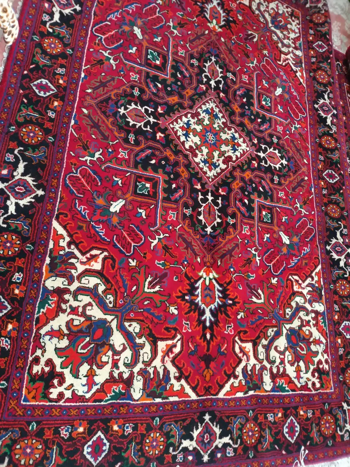 فرش دستبافت|فرش|تهران, امام زاده عبدالله|دیوار