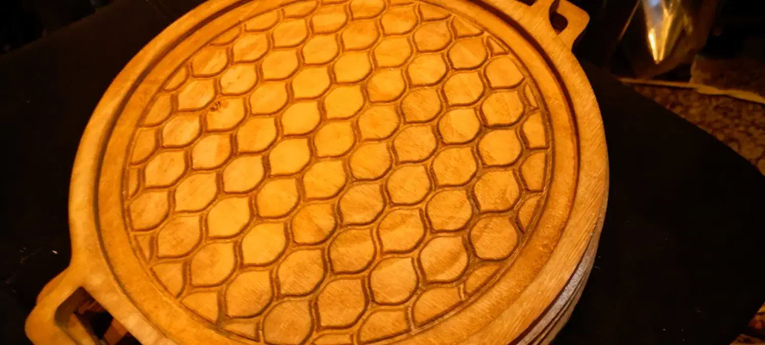 سینی چوبی|ظروف سرو و پذیرایی|فولادشهر, مسکن مهر فولادشهر|دیوار