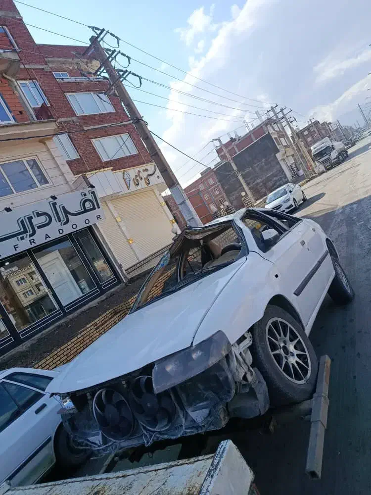 سمند تصادفی ۹۱ ای اف ۷|خودرو سواری و وانت|سنندج, |دیوار