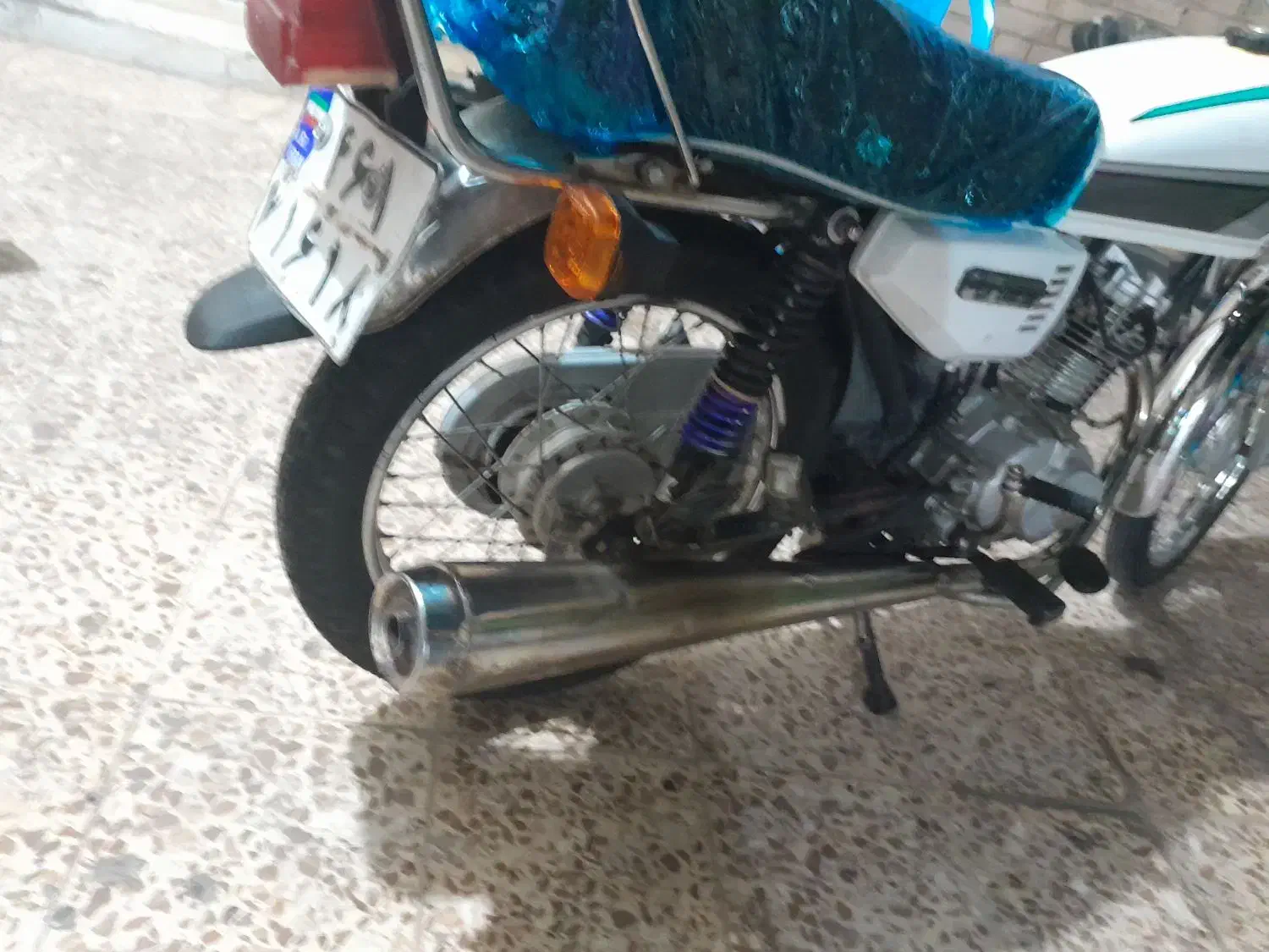 هندا ۱۲۵ مدل ۹۰ با کارت سوخت و بیمه|موتورسیکلت|اهواز, شهرک نفت|دیوار