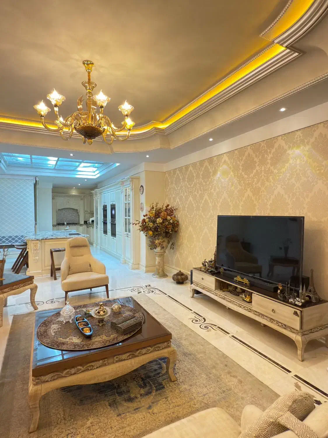 ولنجک ۱۳۵مترپنت هاوس فول ۲خ ویو ابدی۳جهت